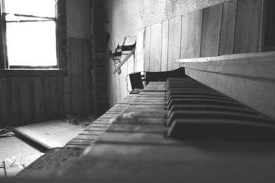 Abandoned piano