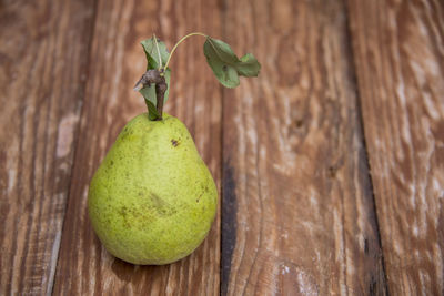 Close-up of fruit on table