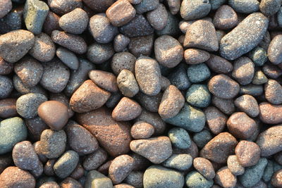 Full frame shot of stones