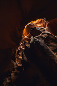 View of rock formation