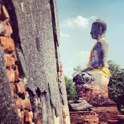 Low angle view of built structure