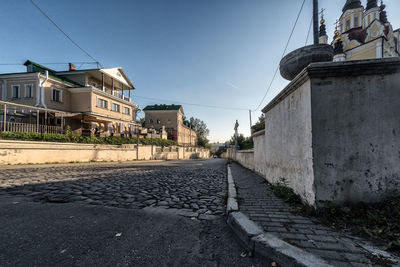 View of buildings along street