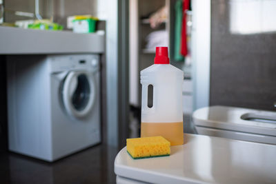 View of machine in kitchen at home