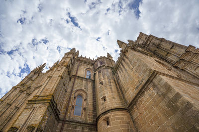 Low angle view of cathedral against sky