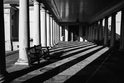 Corridor of building