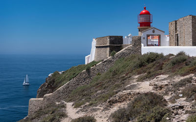 Lighthouse of cape san vicente, portugal