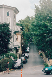 View of building with trees in background