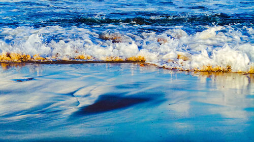 Reflection of clouds in water