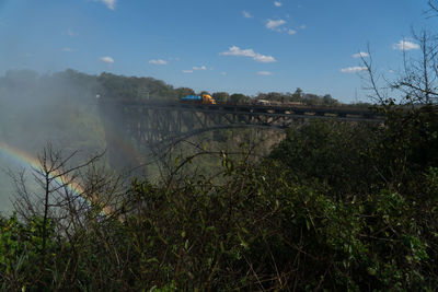 Scenic view of bridge against sky