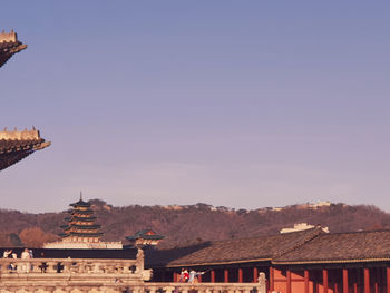 Buildings against sky