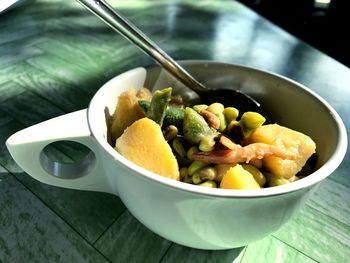 Close-up of fruits in bowl