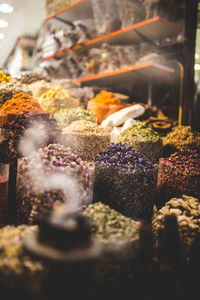 Food for sale in market