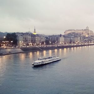 View of city at waterfront