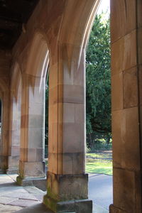 View of archway