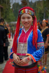 Portrait of a young woman