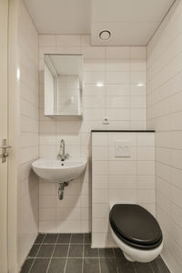 Interior of bathroom