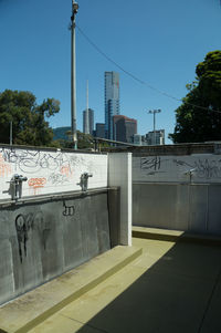 View of buildings in city