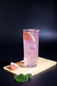 Close-up of drink on table