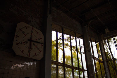 Low angle view of old building