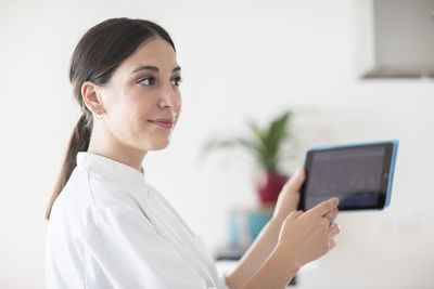 Young female doctor in a practice