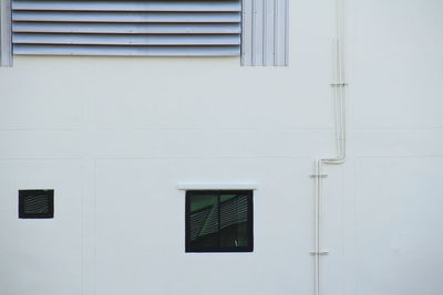 Close-up of window of building