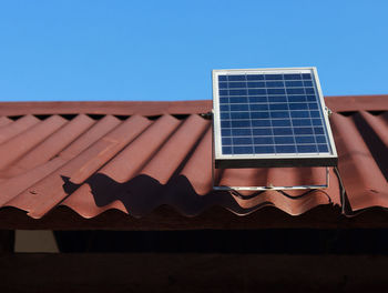 Low angle view of roof