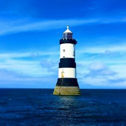 Lighthouse on beach