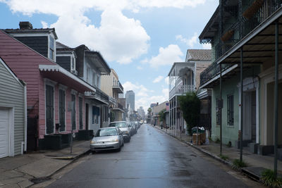 View of buildings in city