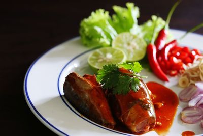 Thai food famous for canned fish