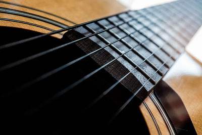 Close-up of guitar