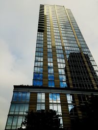 Low angle view of modern building