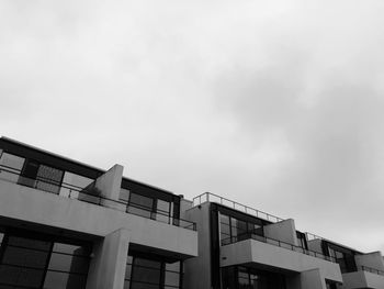Low angle view of building against sky