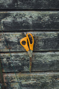 Directly above shot of wooden table