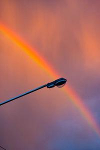 Close-up of illuminated light