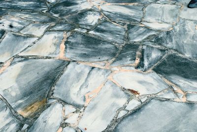 Full frame shot of paving stone