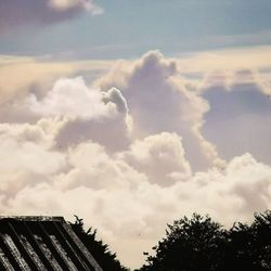 Low angle view of building against sky