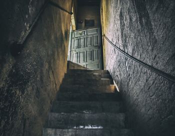 Staircase of building