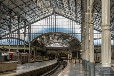 View of railroad station