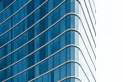 Modern blue exterior glass windows skyscraper building texture