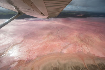 Aerial view of landscape