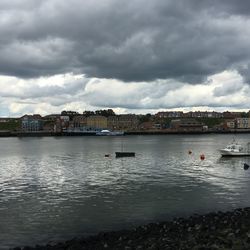 River with buildings in background
