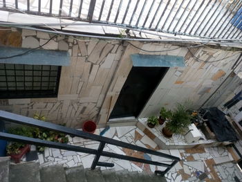 Low angle view of old building