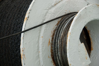 Close-up of rusty metal