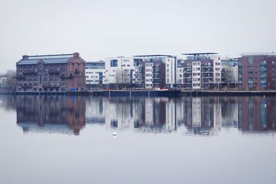 View of buildings in city