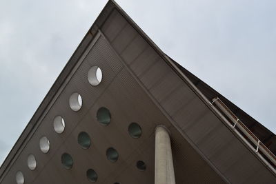 Low angle view of building against sky