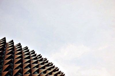 Low angle view of building against sky