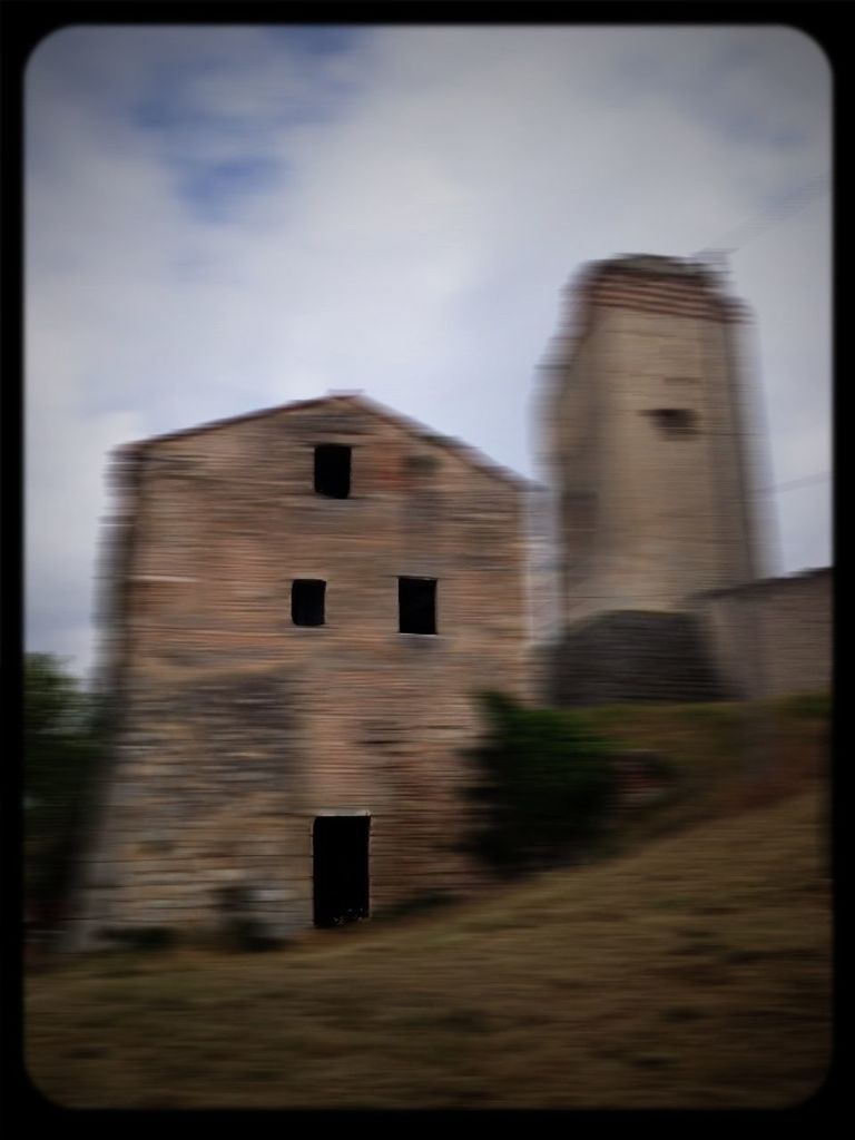 architecture, building exterior, built structure, transfer print, sky, auto post production filter, building, street, cloud - sky, the way forward, city, road, weather, outdoors, residential structure, day, cloud, residential building, cloudy, house