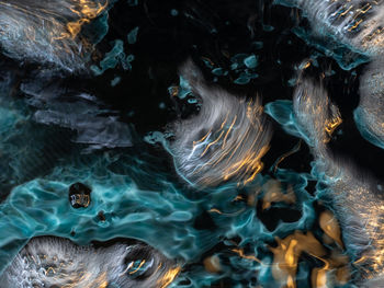 Full frame shot of swimming underwater