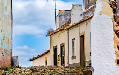 Low angle view of building against sky