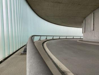 Empty corridor of building